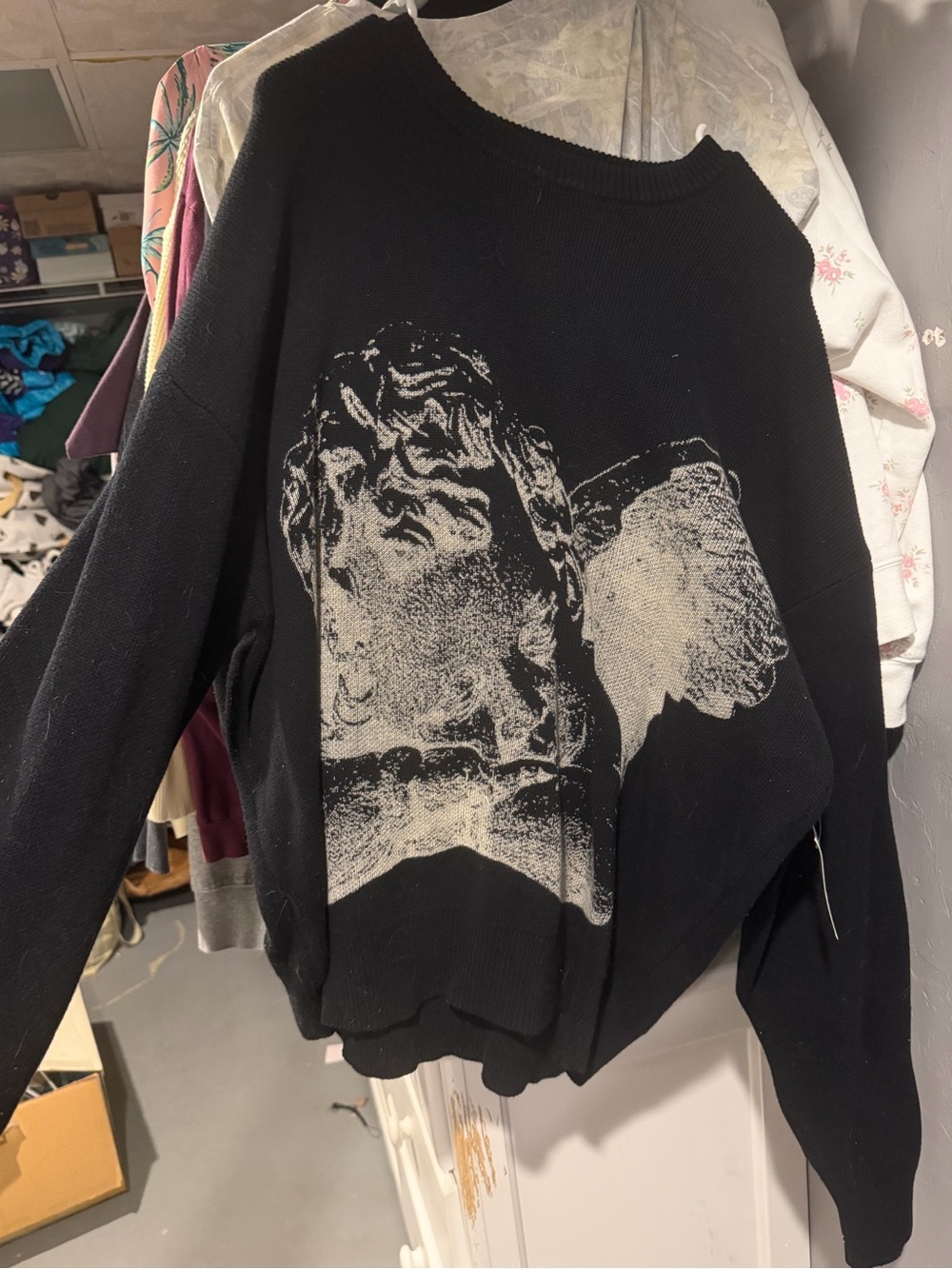 Pacsun black knitted sweater